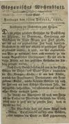 [Glogauisches Wochenblatt]