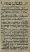 [Glogauisches Wochenblatt]