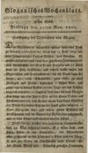 [Glogauisches Wochenblatt]