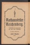 [Jahrbuch des Deutschen Gebirgsvereins für das Jeschken- und Isergebirge in Reichenberg und des Deutschen Gebirgsvereins für Gablonz a.N. und Umgebung]