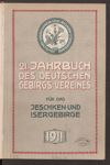 [Jahrbuch des Deutschen Gebirgsvereins für das Jeschken- und Isergebirge in Reichenberg und des Deutschen Gebirgsvereins für Gablonz a.N. und Umgebung]