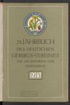 [Jahrbuch des Deutschen Gebirgsvereins für das Jeschken- und Isergebirge in Reichenberg und des Deutschen Gebirgsvereins für Gablonz a.N. und Umgebung]