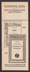 [Jahrbuch des Deutschen Gebirgsvereins für das Jeschken- und Isergebirge in Reichenberg und des Deutschen Gebirgsvereins für Gablonz a.N. und Umgebung]