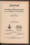 [Jahrbuch des Deutschen Gebirgsvereins für das Jeschken- und Isergebirge in Reichenberg und des Deutschen Gebirgsvereins für Gablonz a.N. und Umgebung]