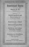 [Adreßbuch für die Stadt Oppeln, Hauptstadt der Provinz Oberschlesien]