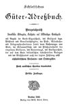 [Schlesisches Güter-Adreßbuch]