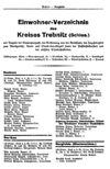 [Adreßbuch, Einwohnerbuch für den Kreis Trebnitz (Schles.)]