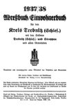 [Adreßbuch, Einwohnerbuch für den Kreis Trebnitz (Schles.)]