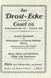 [Einwohnerbuch der Stadt und des Kreises Cosel O.S. mit allen Gemeinden]