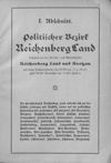 [Bezirks-Adreßbuch des polit. Bezirkes Reichenberg Land und des polit. Bezirkes Friedland]