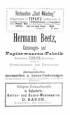 [Adressbuch des politischen Bezirkes Teplitz]