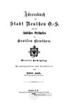 [Adressbuch der Stadt Beuthen O.-S. und der ländlichen Ortschaften des Kreises Beuthen]