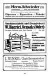 [Adreßbuch für die Städte des Kreises Freystadt (Nieder-Schlesien)]