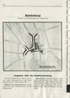 Baldenburg - Stadtplan mit Kennzeichnung der Hauptstraßen