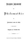 [Jahresbericht der Philomathie zu Reichenbach in Schlesien]