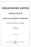 [Kroatische Revue]