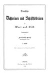 [Deutsche Dichterinen und Schriftstellerinen in Wort und Bild]