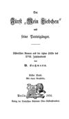 [Der Fürst "Mein Liebchen" und seine Parteigänger]