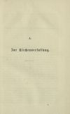 A. Zur Kirchenverfassung