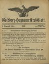 [Goldberg-Haynauer Kreisblatt]