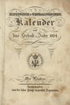 [Historisch-genealogischer Kalender]