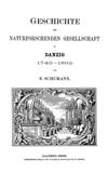 [Geschichte der Naturforschenden Gesellschaft in Danzig]