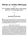 [Beiträge zur factischen Widerlegung der mit H. W. bezeichneten Flugschrift "Über die neueste polnische Insurrection im Grossherzogthum Posen"]