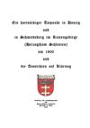 Ein hartnäckiger Totpunkt in Danzig und in Schmiedeberg im Riesengebirge (Herzogthum Schlesien) um 1600