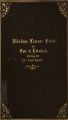 Nikolaus Lenaus Briefe an Emilie von Reinbeck und deren Gatten Georg von Reinbeck 1832 - 1844