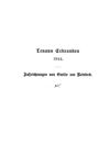 [Nikolaus Lenaus Briefe an Emilie von Reinbeck und deren Gatten Georg von Reinbeck 1832 - 1844]