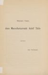 [Die öffentlichen Lagerhäuser mit Warrant-Ausgabe und die Elevatoren in ihrer Bedeutung für Russland und namentlich Riga]