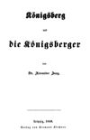 [Königsberg und die Königsberger]