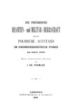 [Die preussische Beamten- und Militär-Herrschaft und der polnische Aufstand im Grossherzogthum Posen im Jahre 1848]