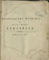 [Historisch-topographische Beschreibung der Kreis-Stadt Löwenberg und Umgebung]