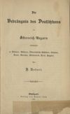 [Die Bedrängnis des Deutschtums in Österreich-Ungarn]