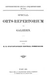 Special-Orts-Repertorium von Galizien