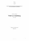 [Findbuch zum Bestand Wolf von Aichelburg (1912 - 1994)]