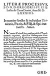 Literæ processvs, S.D.N.D. Gregorii PP. XIII. lectæ die Coenæ Domini, Anno M.D.LXXXIIII.