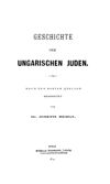 Geschichte der ungarischen Juden