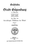 Geschichte der Stadt Gilgenburg in Ostpreußen