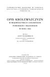 Opis królewszczyzn w województwach chełmińskim, pomorskim i malborskim w roku 1664