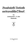 Brenckenhoffs Verdienste um die preußische Ostmark
