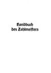 Handbuch des Zahlmeisters