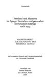 Ermland und Masuren im Spiegel deutscher und polnischer literarischer Beiträge nach 1945