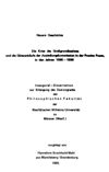 Die Krise des Großgrundbesitzes und die Güterankäufe der Ansiedlungskommission in der Provinz Posen in den Jahren 1886 - 1898
