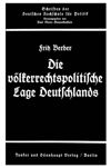 Die völkerrechtspolitische Lage Deutschlands