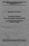 Liberalismus baltischer Literaten