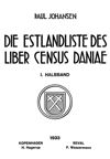 Die Estlandliste des Liber Census Daniae