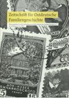 [Zeitschrift für ostdeutsche Familiengeschichte]