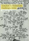 [Zeitschrift für ostdeutsche Familiengeschichte]